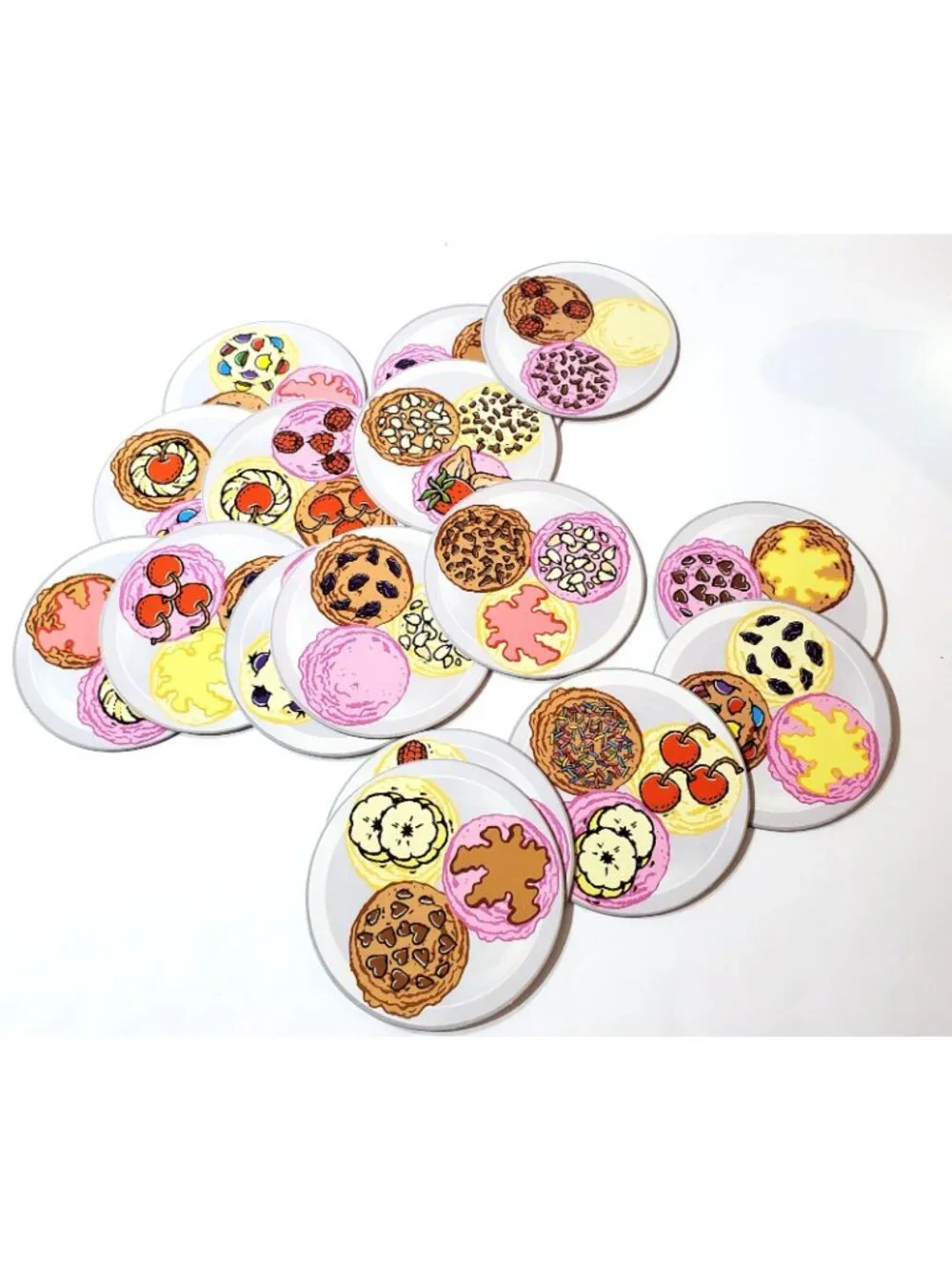 Fisher Price Game ICE CREAM SCOOPS OF FUN Complete teach learn matching & color